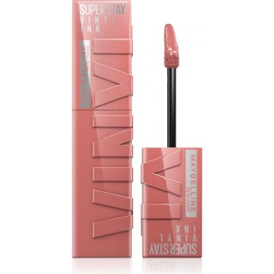 Maybelline SuperStay® Vinyl Ink Liquid dlouhotrvající lesklá tekutá rtěnka 100 Charmed 4,2 ml – Zbozi.Blesk.cz