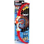 Mix hračky luk dětský plastový 57cm set se 3 šípy s přísavkou na kartě – Hledejceny.cz