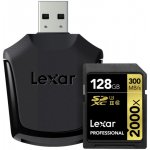 Lexar SDXC 128 GB UHS-II LSD128CRBEU2000R – Zbozi.Blesk.cz