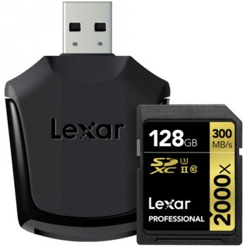 Lexar SDXC 128 GB UHS-II LSD128CRBEU2000R