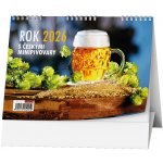 Stolní Baloušek Rok 2026 s českými minipivovary 2026 – Zboží Dáma