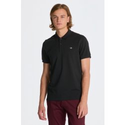 Gant REG SHIELD SS PIQUE POLO BLACK