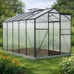 BestBerg BBGH-1006B 5,95 m² 313 × 190 × 194 cm černá – Zboží Mobilmania