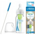 Dr. Brown´s kojenecká láhev skleněná standard Options plus transparentní 250 ml – Zboží Dáma