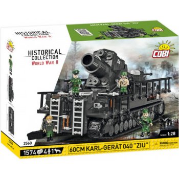 COBI 2560 World War II Německé samohybné dělo Karl-Gerät 040 ZIU