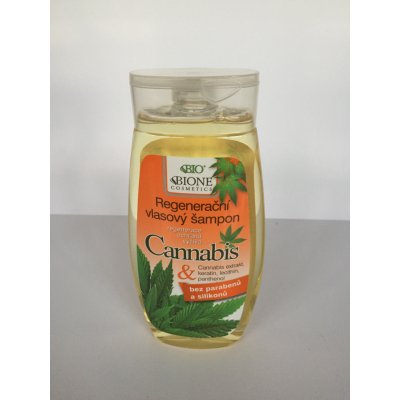 BC Bione Cosmetics Bio Cannabis regenerační výživný šampon 260 ml