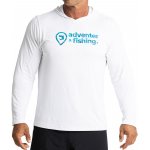 Adventer & Fishing Funkční Hoodie UV Tričko White Bluefin – Zboží Dáma