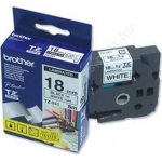 Brother TZE-243, modrý tisk/bílý podklad, laminovaná, 8m, 18mm – Sleviste.cz