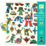 Djeco Samolepky Metalické Roboti – Zboží Dáma