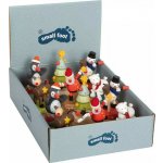 small foot Dřevěná vánoční mačkací figurka 1 ks – Hledejceny.cz