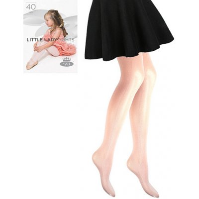 Boma dívčí punčochové kalhoty Litte Lady tights bianco – Zboží Mobilmania