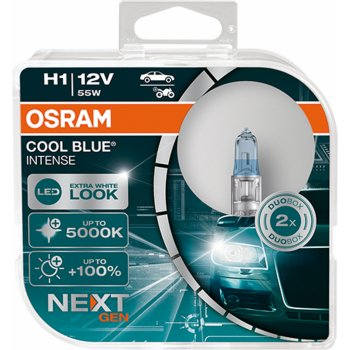 Osram Cool Blue Intense Next Generation 64150CBN-HCB H1 P14.5s 12V 55W