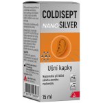 COLDISEPT Nanosilver ušní kapky 15 ml – Zboží Mobilmania