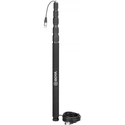 BOYA BY-PB30A teleskopická mikrofónní tyč (3 m) s XLR konektorem – Zboží Mobilmania