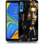 Pouzdro Picasee silikonové Samsung Galaxy A7 2018 A750F - Wildfire - Black černé – Zbozi.Blesk.cz