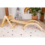 Joybex Lezecký set piklerův trojúhelník "S" s montessori houpačkou PTS-002 – Zboží Dáma