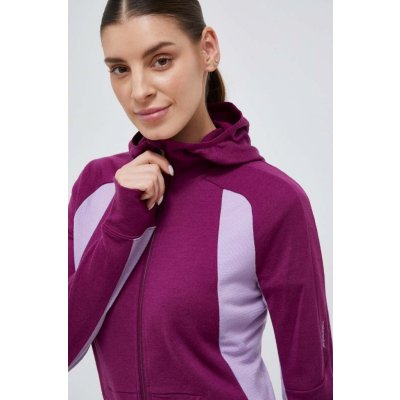 Icebreaker Wmns Merino Quantum ZoneKnit LS Zip Hoodie Go Berry/Purple Gaze – Hledejceny.cz