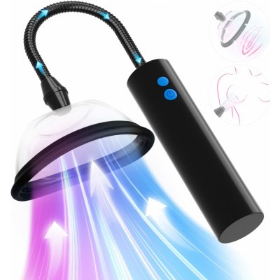 SuperLove Automatic Pussy & Nipples Vacuum Pump Set – Zboží Dáma