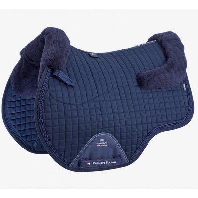 Equine Premier Podsedlová dečka Merino Wool European tmavě modrá – Zboží Mobilmania