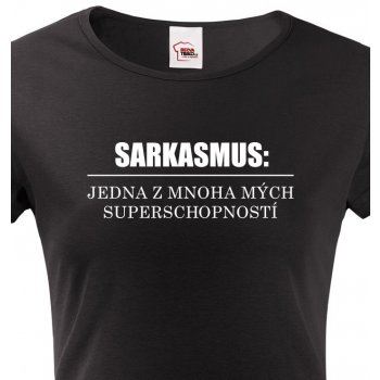Tričko Sarkasmus černá od 379 Kč - Heureka.cz