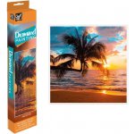 Craft Creative Diamantové malování Západ slunce 30 x 30 cm – Sleviste.cz