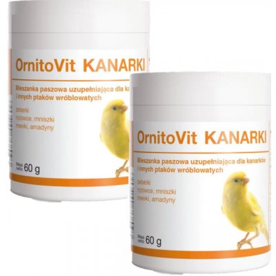 Dolfos OrnitoVit Kanarki 2 x 60 g – Hledejceny.cz