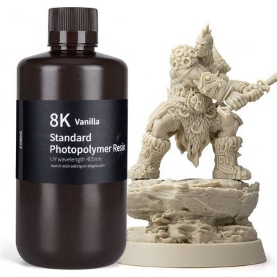 ELEGOO 8K Standard Resin 1KG Vanilla 50.103.0130 – Zboží Živě