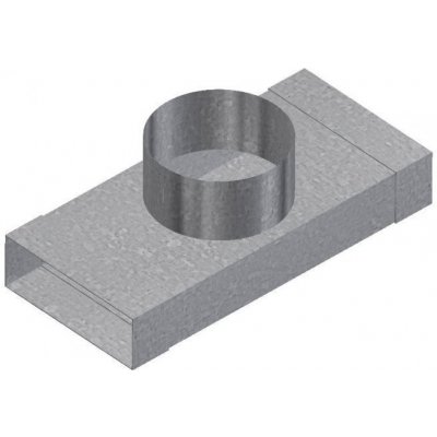 UNITRADE HK T-kus 90° 50 x 100 na kruh DN 80 Mu – Hledejceny.cz