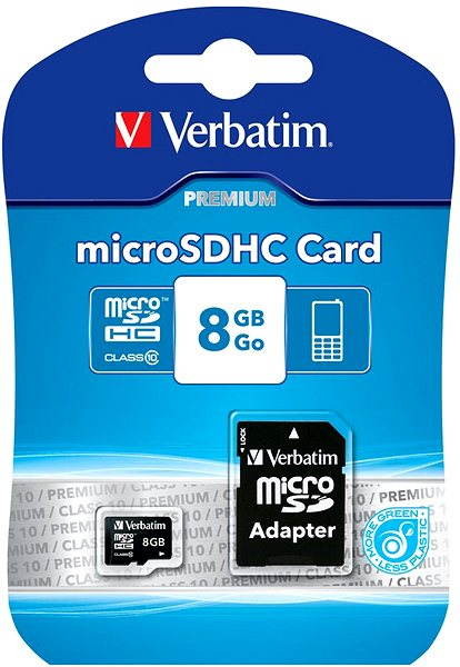 Verbatim MicroSDHC Class 10 8 GB 44081
