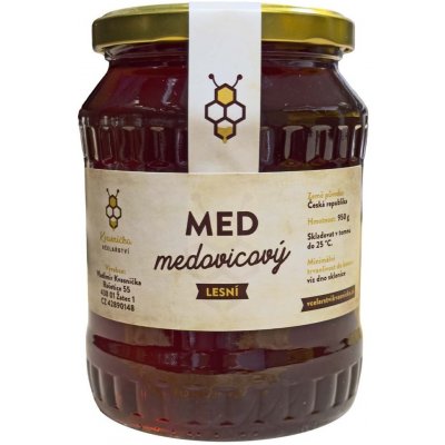 Včelařství Kvasnička med medovicový lesní 950 g – Zboží Dáma