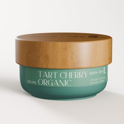 Tart cherry Organic BOOS LABS 120 kapslí – Hledejceny.cz