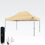 BRIMO Zahradní párty stan 3x4,5 m bez stěn Béžová S. Alu – Zboží Dáma
