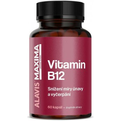 ALAVIS MAXIMA Vitamin B12 60 kapslí – Hledejceny.cz