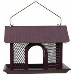 Zolux Krmítko pro ptáky Duo na semena 130 x 130 x 175 mm kov fialová – Hledejceny.cz