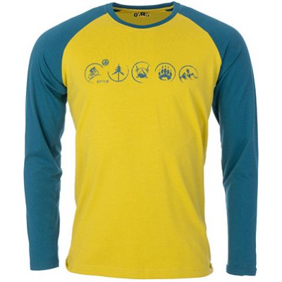 O'Style pánské triko JOY žluto modré