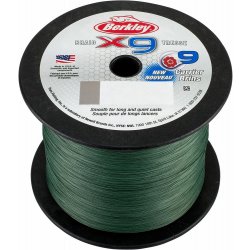 Berkley šňůra X9 Low Vis green 1m 0,35mm 36,3kg