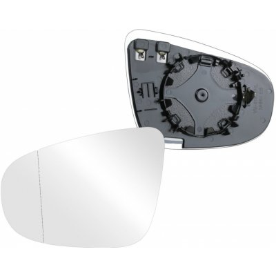 Sklo levého zpětného zrcátka VOLKSWAGEN GOLF VI (1L) |0/2008 a výše| vyhřívané | VIEW MAX | 5901532215618 | Zboží Auto