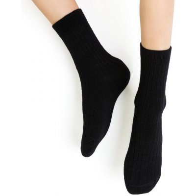 Janko Dětské merino ponožky černá