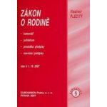 Zákon o rodině, komentář, stav k 1.10.07 – Hledejceny.cz