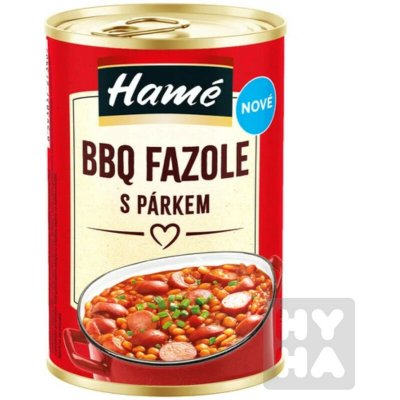 Hamé BBQ fazole s párkem 400 g – Hledejceny.cz
