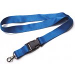 Šňůrka na krk Promex s karabinou a sponou 2,5 cm světle modrá – Hledejceny.cz