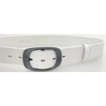 Penny Belts dámský kožený opasek 7200 bílý – Hledejceny.cz