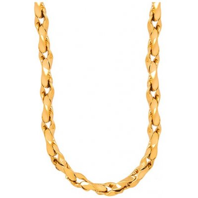 Troli Výrazný dámský náhrdelník z oceli VAAXE511G – Zboží Mobilmania