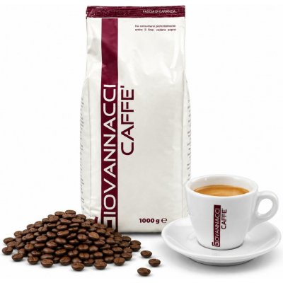 Giovannacci caffé káva 60% arabica 40% robusta zrnková 250 g – Hledejceny.cz