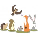 Sizzix Thinlits Lesní Zvířátka 10 ks – Hledejceny.cz