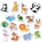 DODO Sada magnetek 15ks Divoká zvířata – Zbozi.Blesk.cz