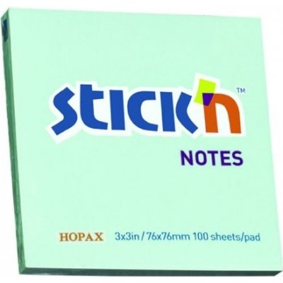Bloček samolepicí Stick´n 76x76 mm, modrý – Hledejceny.cz