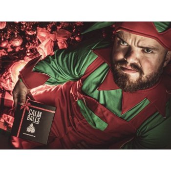 Angry Beards Calm Balls Antistick gel na intimní partie pro muže 100 ml + Antisweat deodorant v krému na intimní partie 150 ml + batoh dárková sada