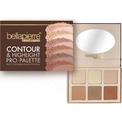Bellápierre Konturovací a rozjasňující paletka Pro Palette 28,8 g – Zboží Dáma