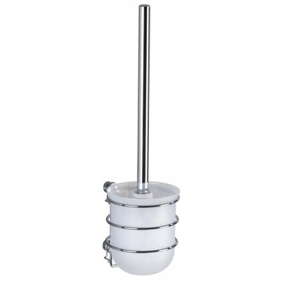 Wenko WC štětka bez vrtání Classic kovově lesklá 37x10x12 cm – Hledejceny.cz